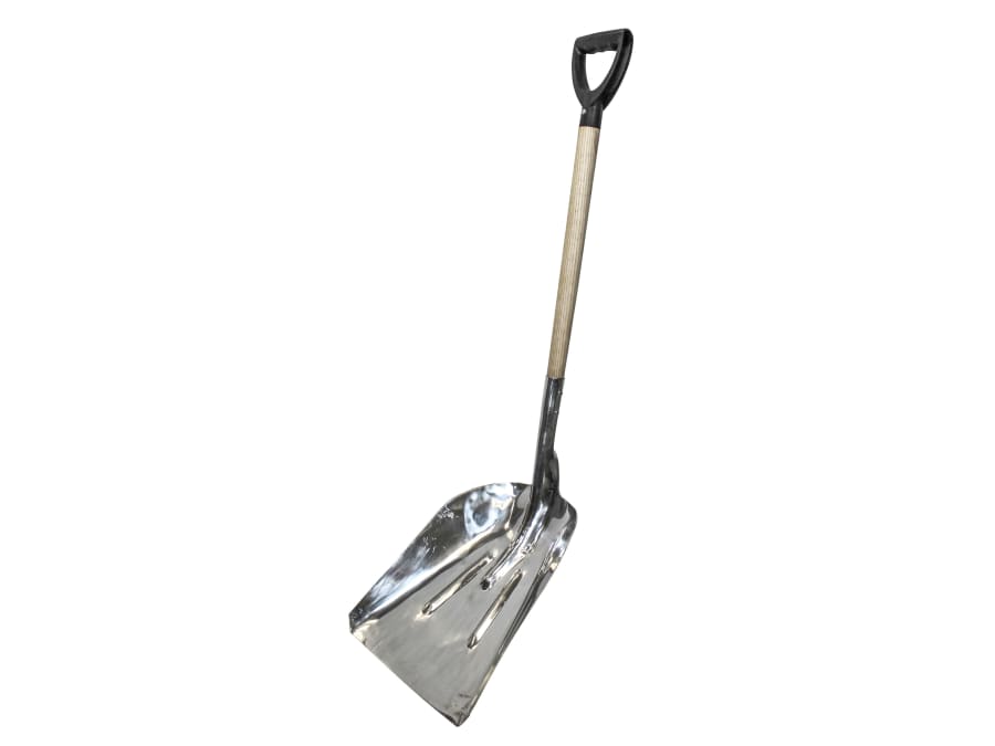 Faithfull FAIGRAIN Aluminium Grain Shovel with Wood Handle