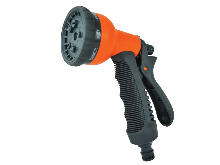 Faithfull FAIHOSESPBUL 8 Pattern Adjustable Spray Gun