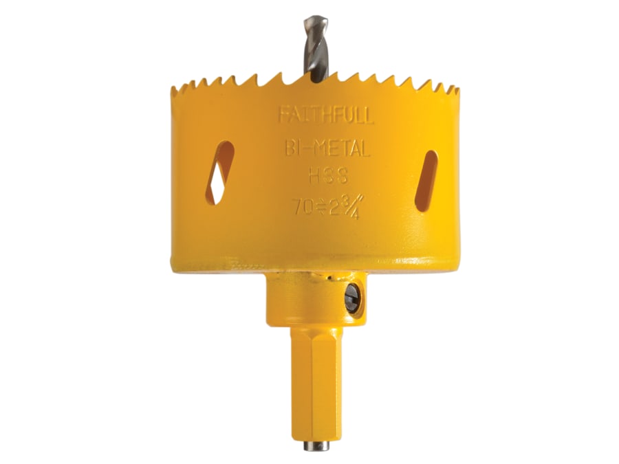 Faithfull FAIHS70SOFIT 70mm Soffit Cutter Holesaw