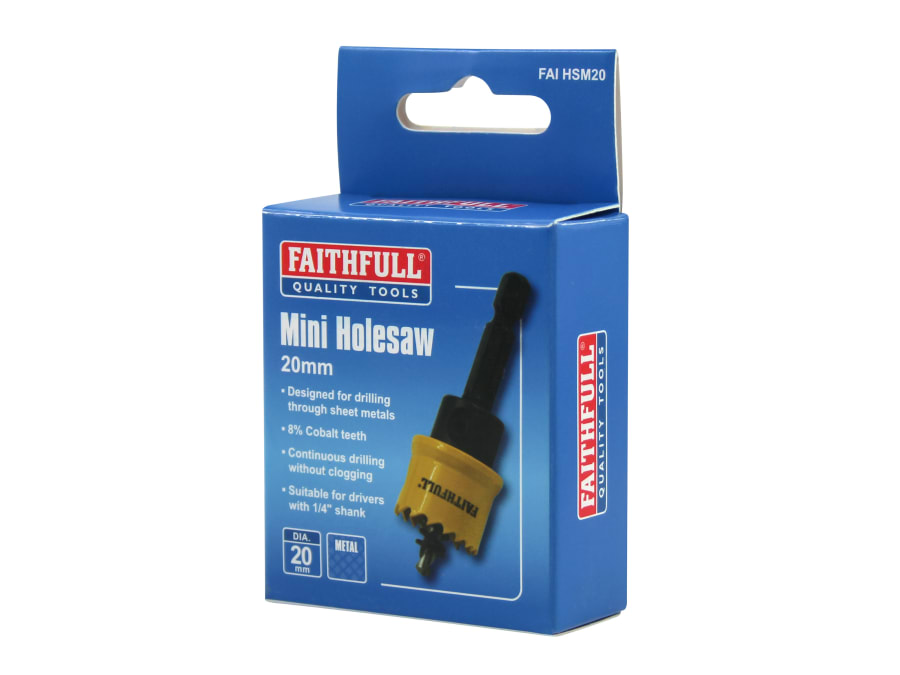 Faithfull FAIHSM20 20mm Holesaw