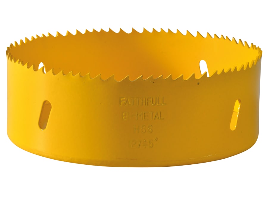 Faithfull FAIHSVP127 127mm Bi-Metal Cobalt Holesaw