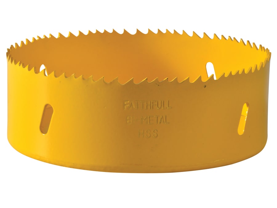 Faithfull FAIHSVP133 133mm Bi-Metal Cobalt Holesaw