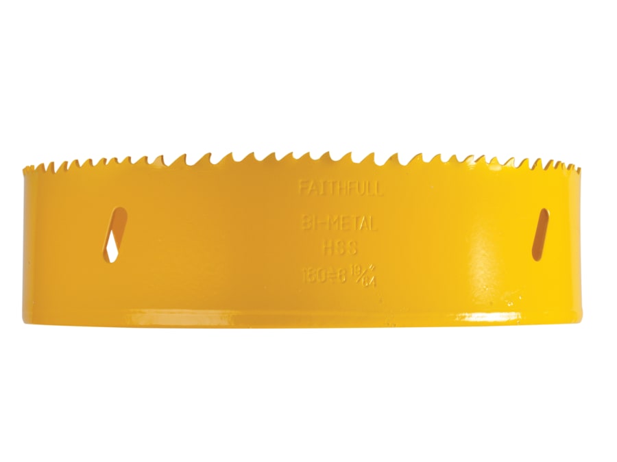 Faithfull FAIHSVP160 160mm Bi-Metal Cobalt Holesaw