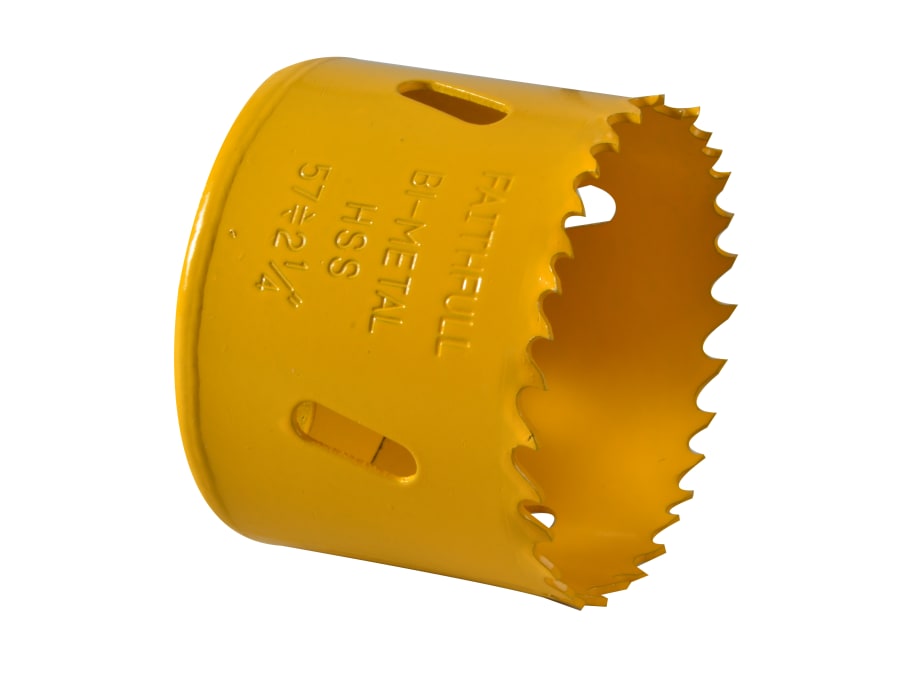 Faithfull FAIHSVP57 57mm Bi-Metal Cobalt Holesaw