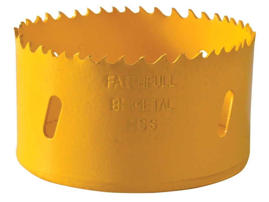 Faithfull FAIHSVP89 89mm Bi-Metal Cobalt Holesaw