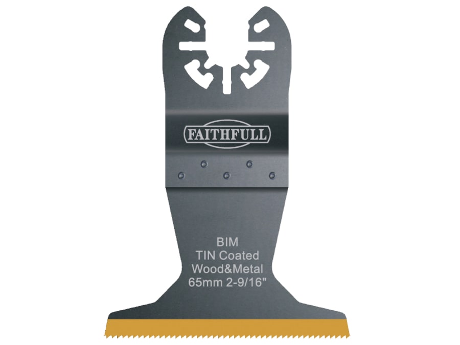 Faithfull FAIMFBM65 65mm Bi-Metal Flush Cut Blade