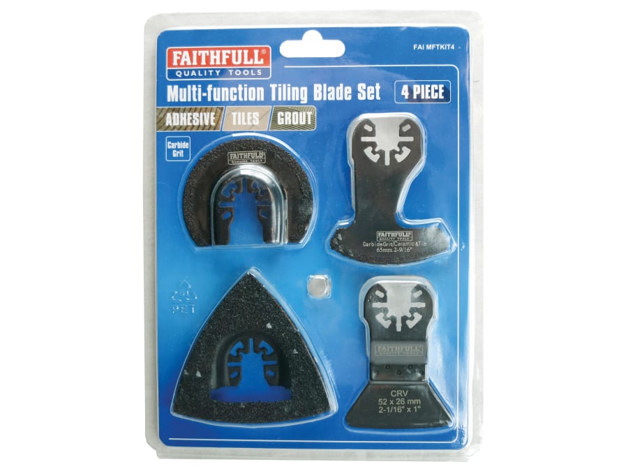Faithfull FAIMFTKIT4 Multi-Tool Tiling Kit