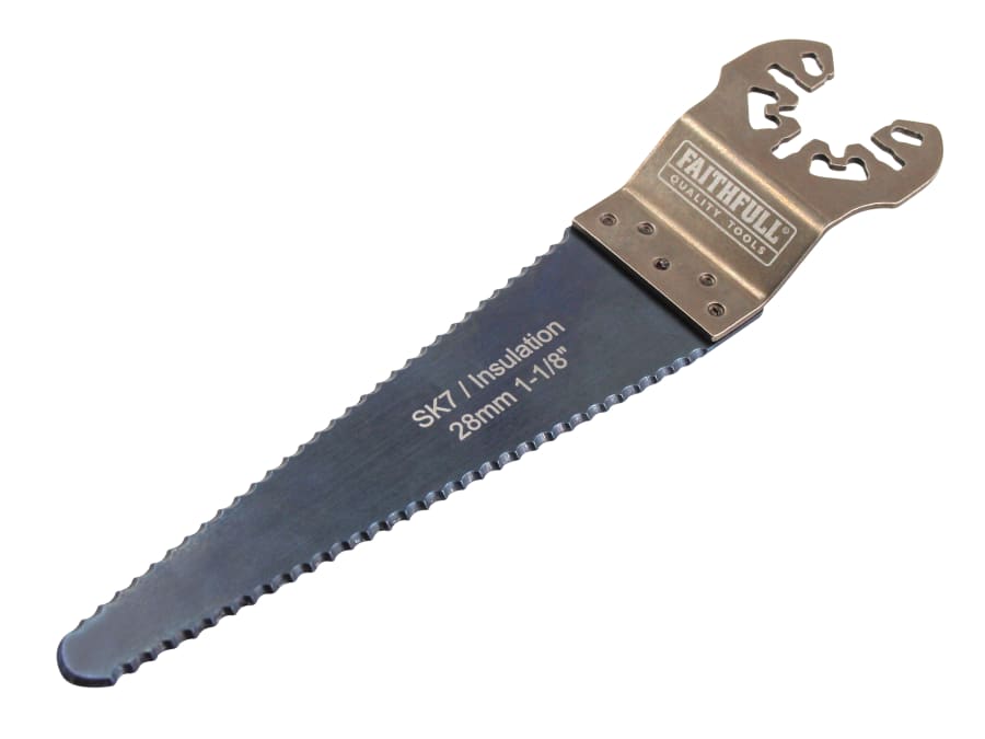 Faithfull FAIMFWAVY 100mm Wavy Edge Insulation Cutter Blade