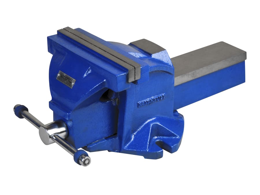 Faithfull FAIMV200SG 200mm Mechanics Vice with Magnetic Jaws