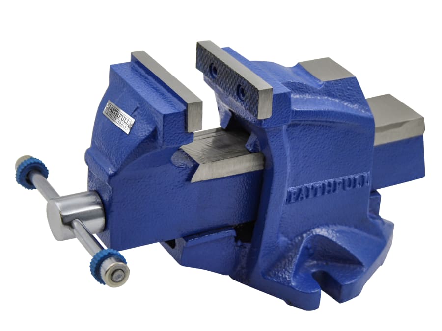 Faithfull FAIMV75SG 75mm Mechanics Vice with Magnetic Jaws