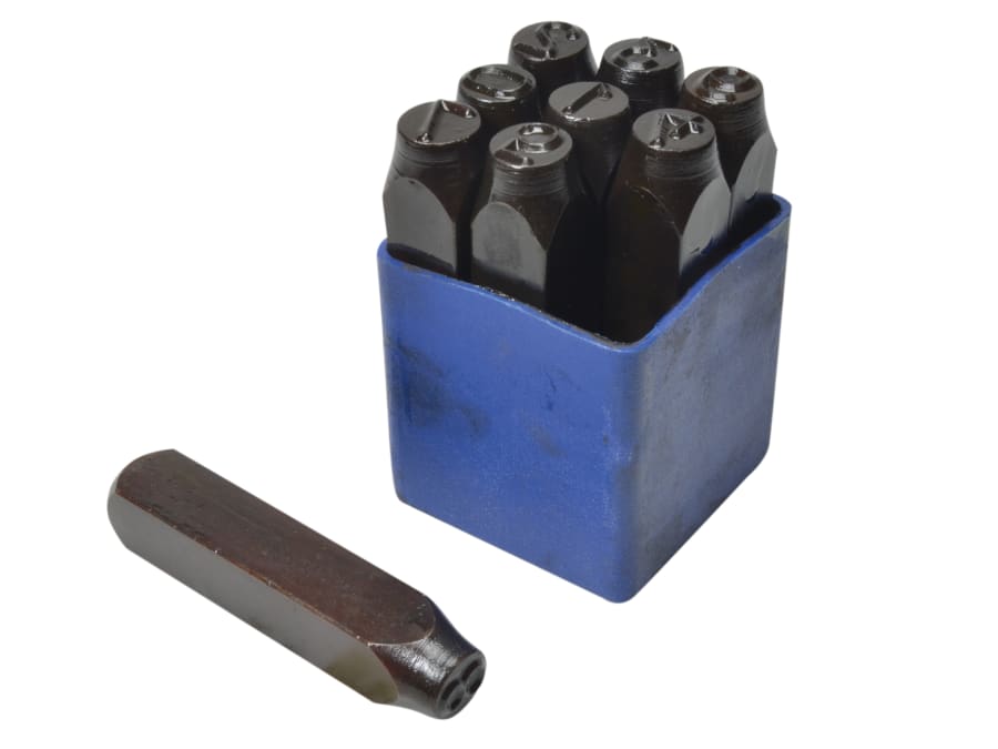 Faithfull FAIN8MM 8mm Number Punch Set