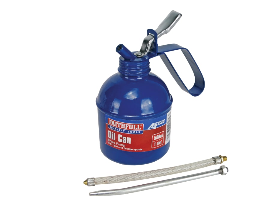 Faithfull FAIOC500 500ml Lever Type Oil Can