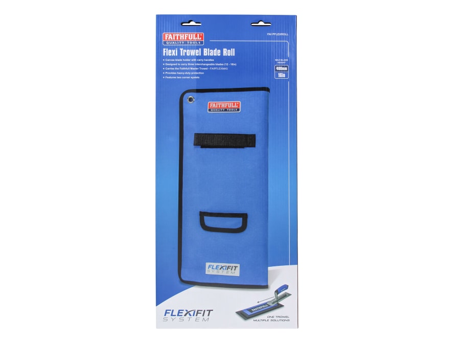 Faithfull FAIPFLEXROLL Flexi Trowel Tool Roll