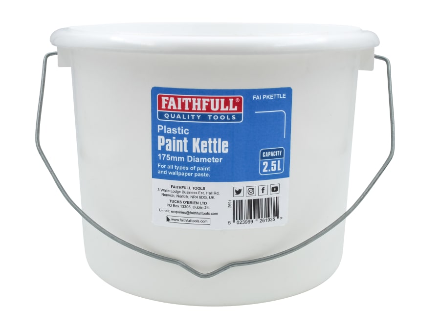 Faithfull FAIPKETTLE 2.5 Litre Paint Kettle