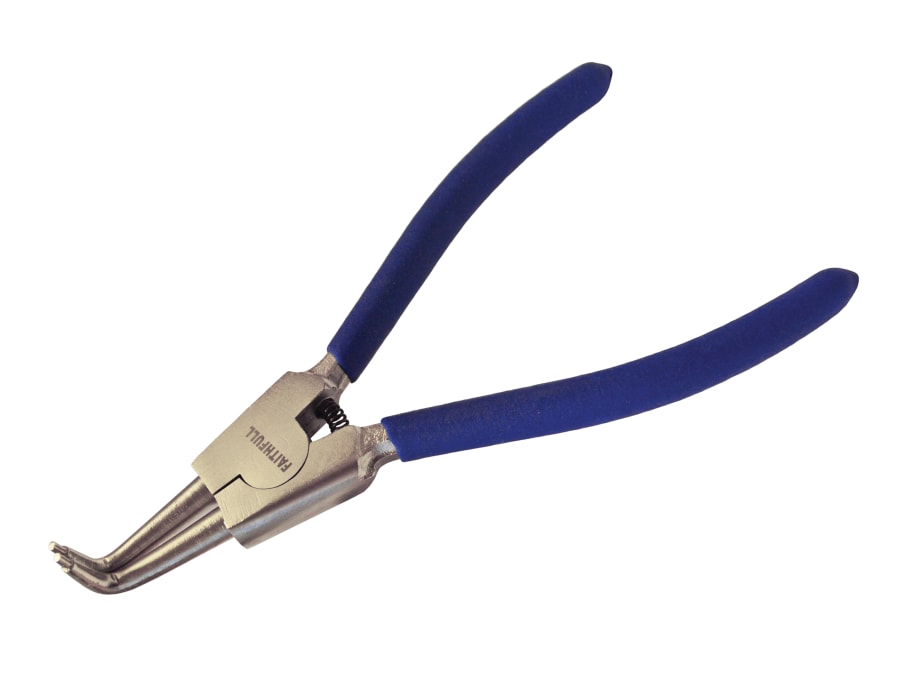Faithfull FAIPLCIREXTB 180mm External Circlip Pliers