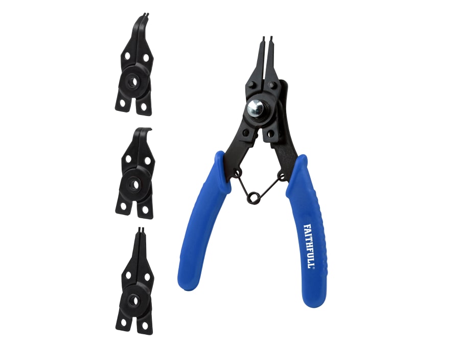 Faithfull FAIPLCIRSET 5 Piece Circlip Pliers Set