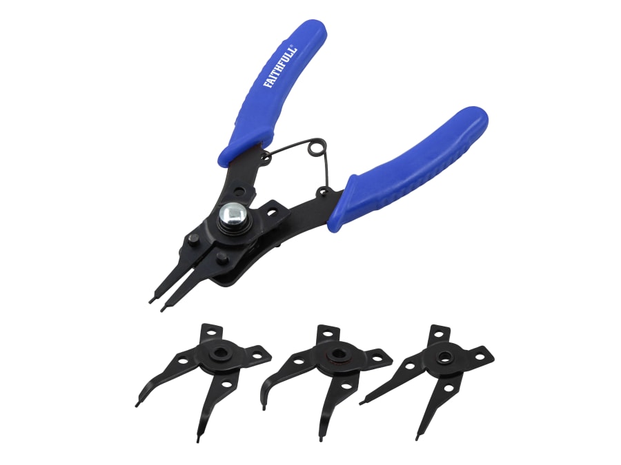 Faithfull FAIPLCIRSET 5 Piece Circlip Pliers Set
