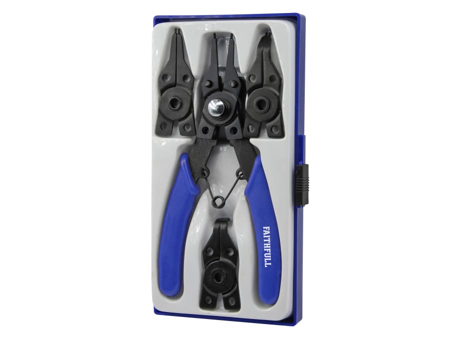 Faithfull FAIPLCIRSET 5 Piece Circlip Pliers Set