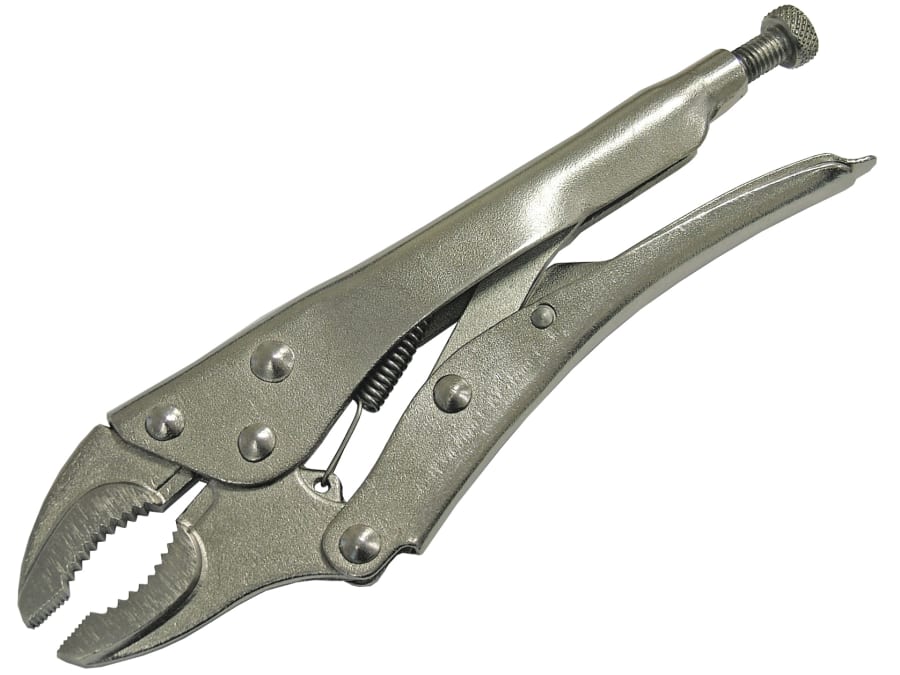 Faithfull FAIPLLOCK9 225mm Curved Jaw Locking Pliers