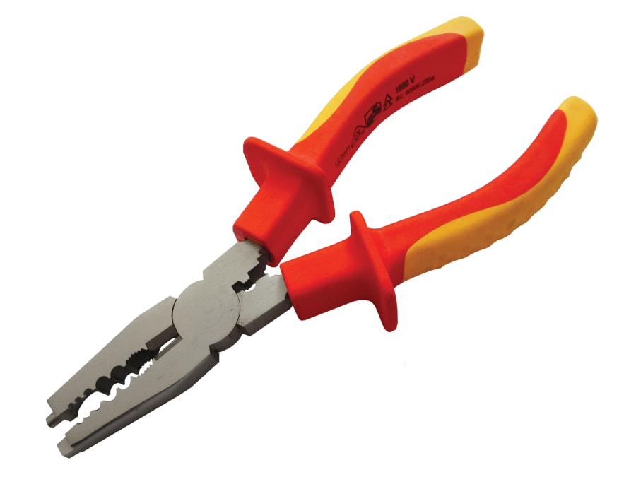 Faithfull FAIPLVDECEP6 170mm VDE Electricians Pliers