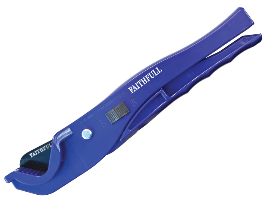 Faithfull FAIPPC328N Plastic Pipe Cutter 3-28mm