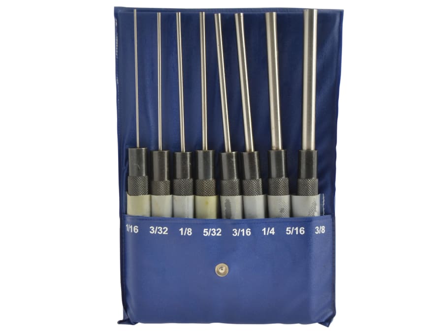 Faithfull FAIPPSET8RHL 8 Piece Pin Punch Set