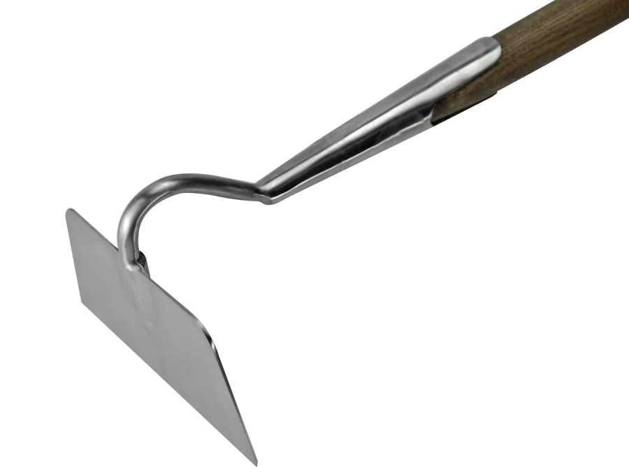 Faithfull FAIPRESDRSS Stainless Steel Draw Hoe with Ash Handle