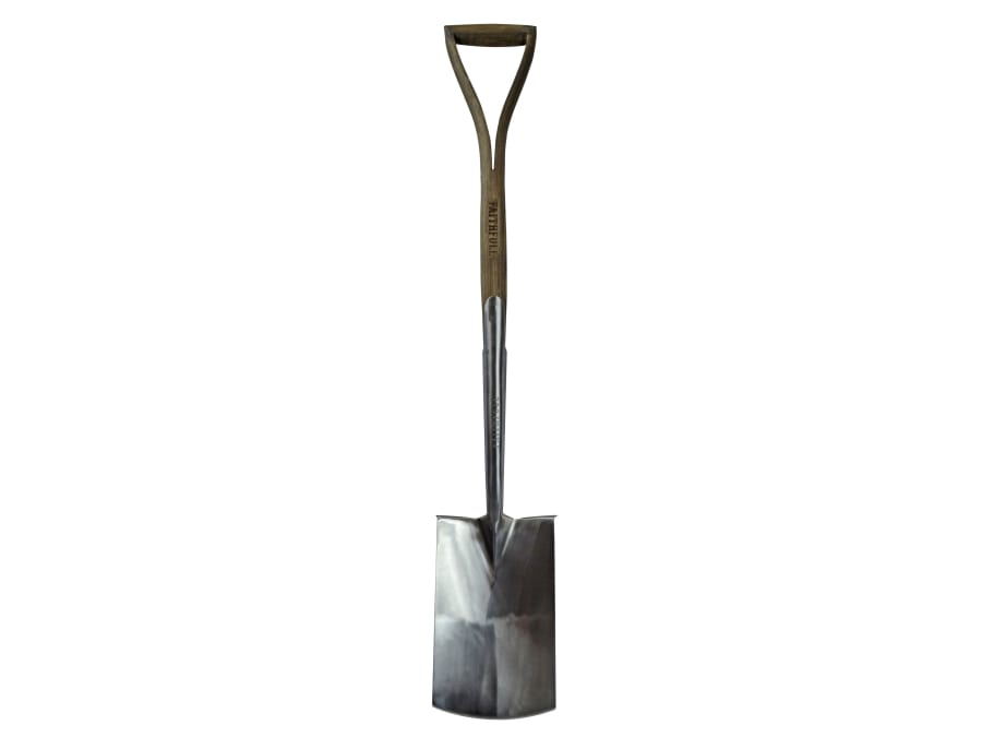 Faithfull FAIPRESDSSS Stainless Steel Digging Spade with Ash Handle
