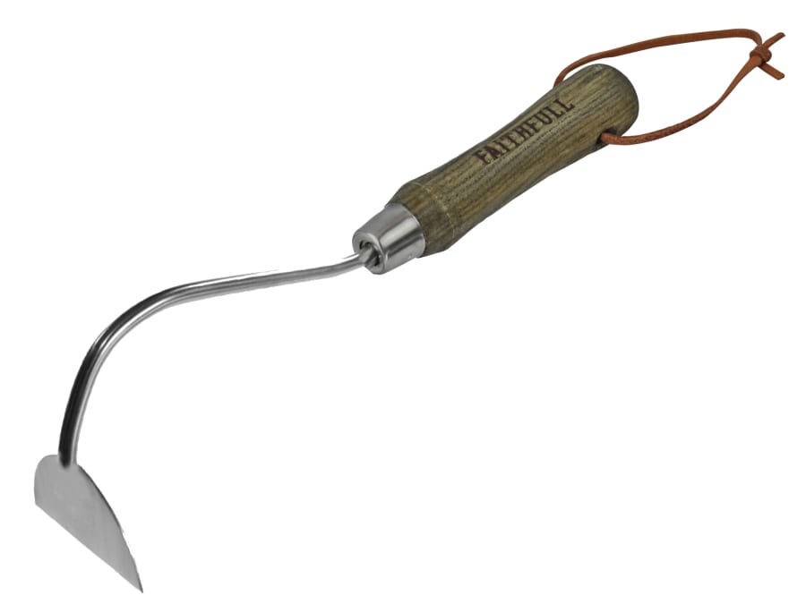 Faithfull FAIPRESHONIO Stainless Steel Onion Hoe with Ash Handle