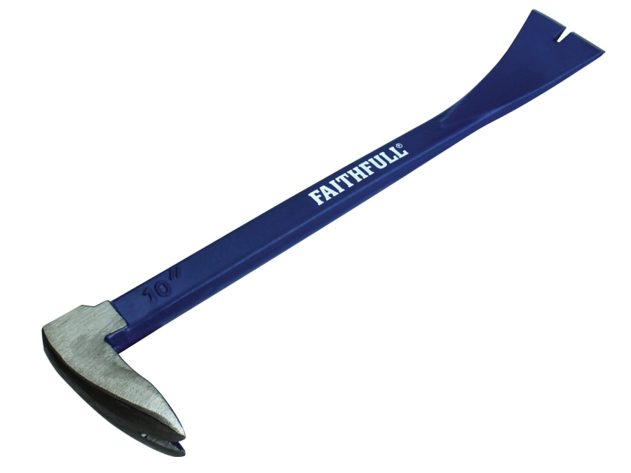 Faithfull FAIPRYNL10 250mm Pry Bar Nail Lifter