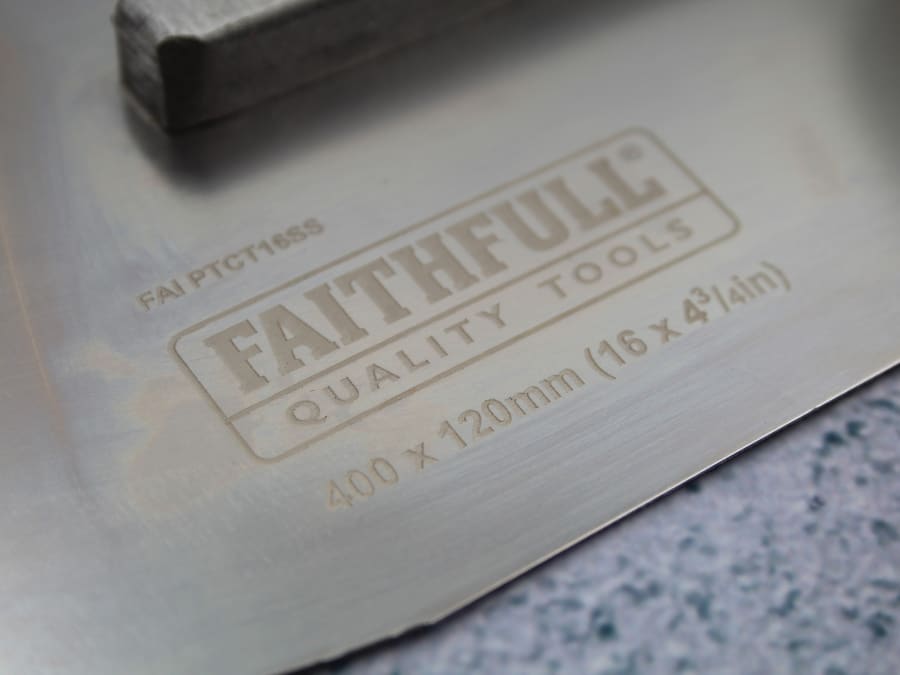 Faithfull FAIPTCT16SS 16 x 4.3/4in Cement Trowel