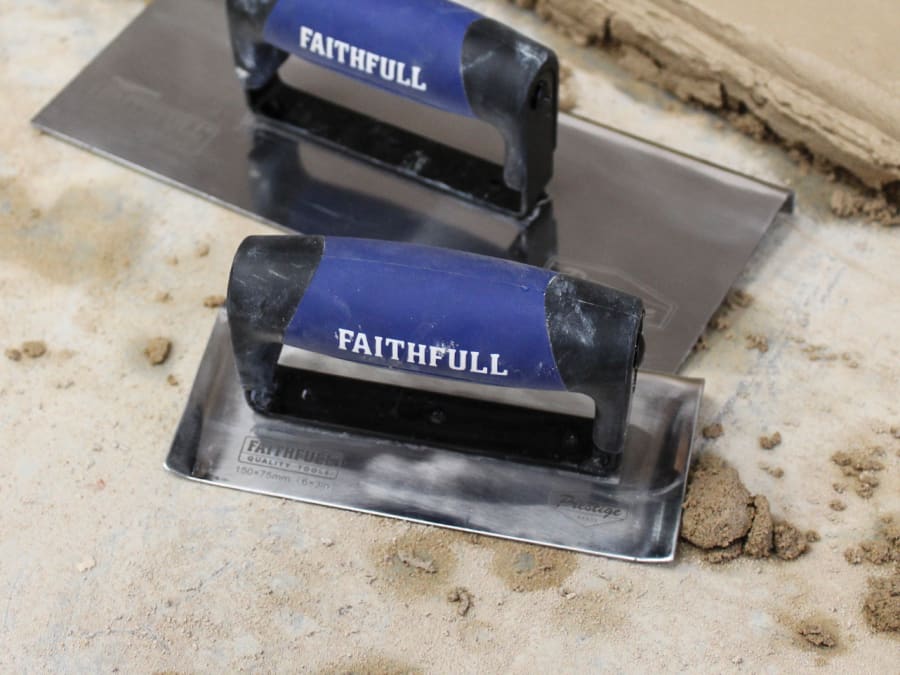 Faithfull FAIPTEDG6SS Edging Trowel 6 x 3in