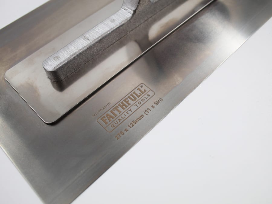 Faithfull FAIPTFLEX11C 275mm Flex Finishing Trowel with Cork Handle