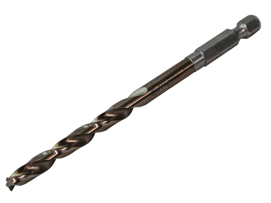 Faithfull FAIQC400C 4.0mm HSSE M35 Cobalt Quick-Change Impact Drill Bit