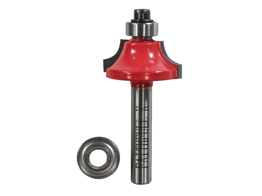 Faithfull FAIRB112 6.3mm Rounding Over Router Bit with 1/4in Shank