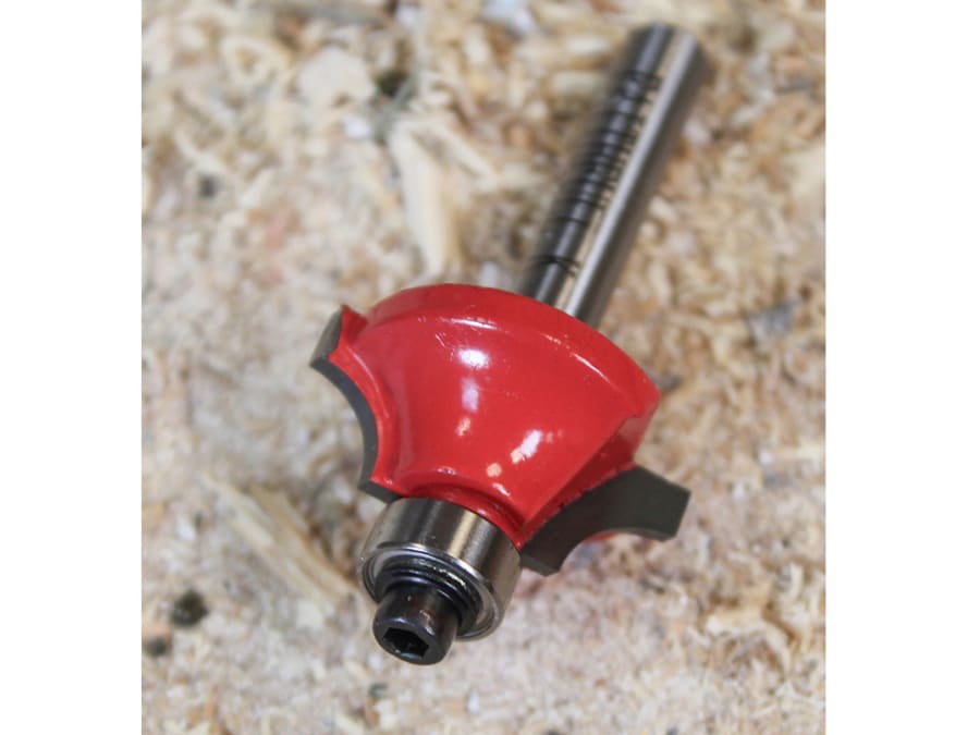 Faithfull FAIRB112 6.3mm Rounding Over Router Bit with 1/4in Shank