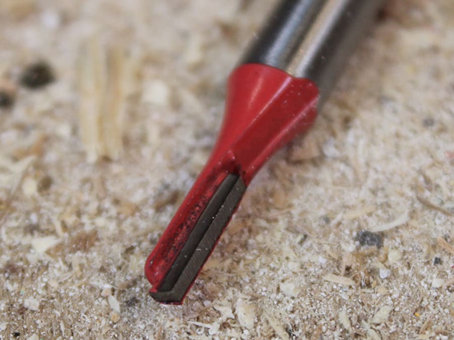 Faithfull FAIRB11 3.2 x 10mm TCT Single Flute Router Bit 1/4in Shank