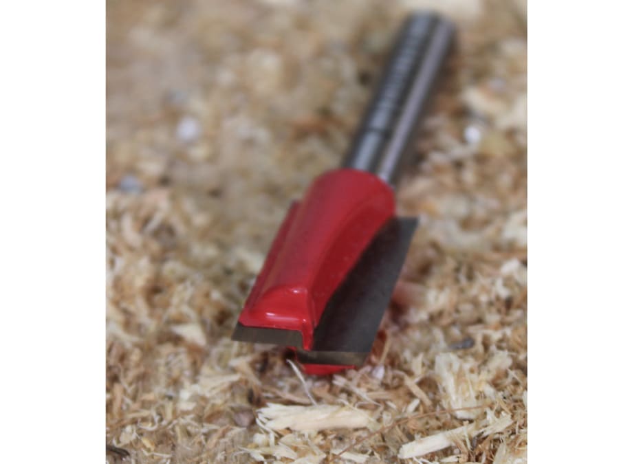 Faithfull FAIRB210 12.7mm x 19mm TCT Two Flute Router Bit 1/4in Shank