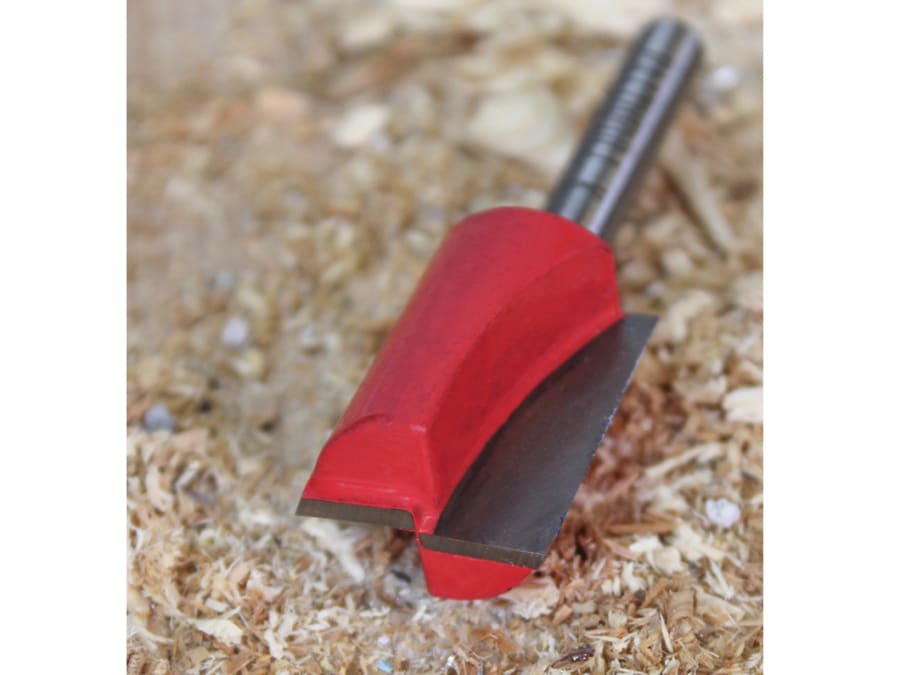 Faithfull FAIRB215 19mm x 25mm TCT Two Flute Router Bit 1/4in Shank