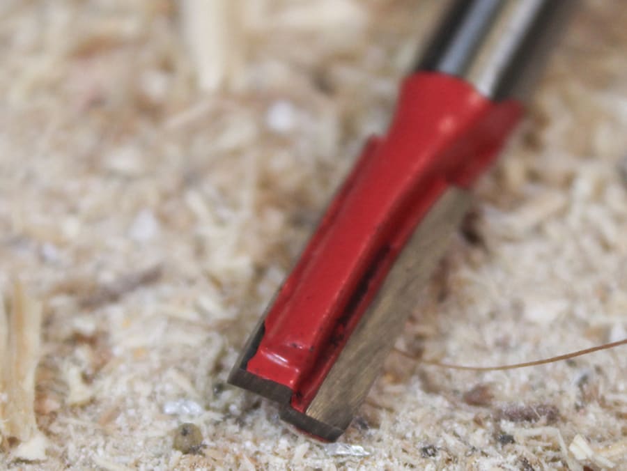 Faithfull FAIRB23 6mm Two Flute TCT Router Bit 1/4in Shank