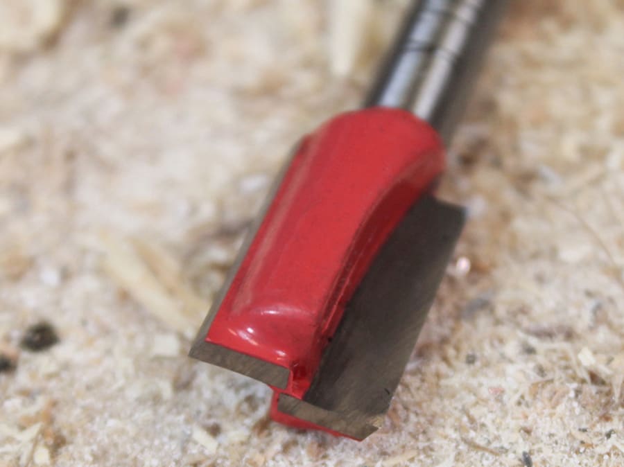 Faithfull FAIRB26 12mm x 19mm TCT Two Flute Router Bit 1/4in Shank