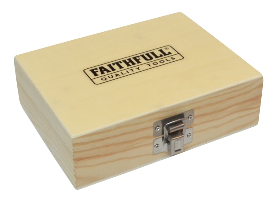 Faithfull FAIRBS12 12 Piece Router Bit Set