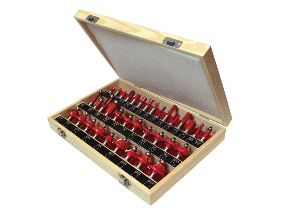 Faithfull FAIRBS35 35 Piece Router Bit Set