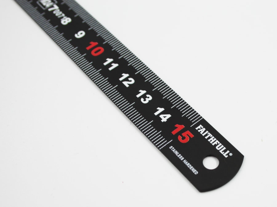 Faithfull FAIRUL150MB 150mm Stainless Steel Measuring Rule