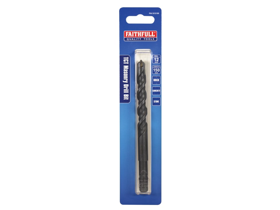 Faithfull FAIS12150 12 x 150mm Masonry Drill Bit