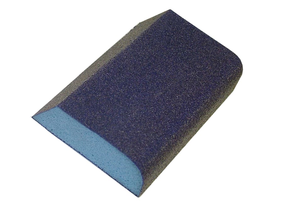 Faithfull FAISBCOMBI Combi Foam Sanding Block 90x75x25mm
