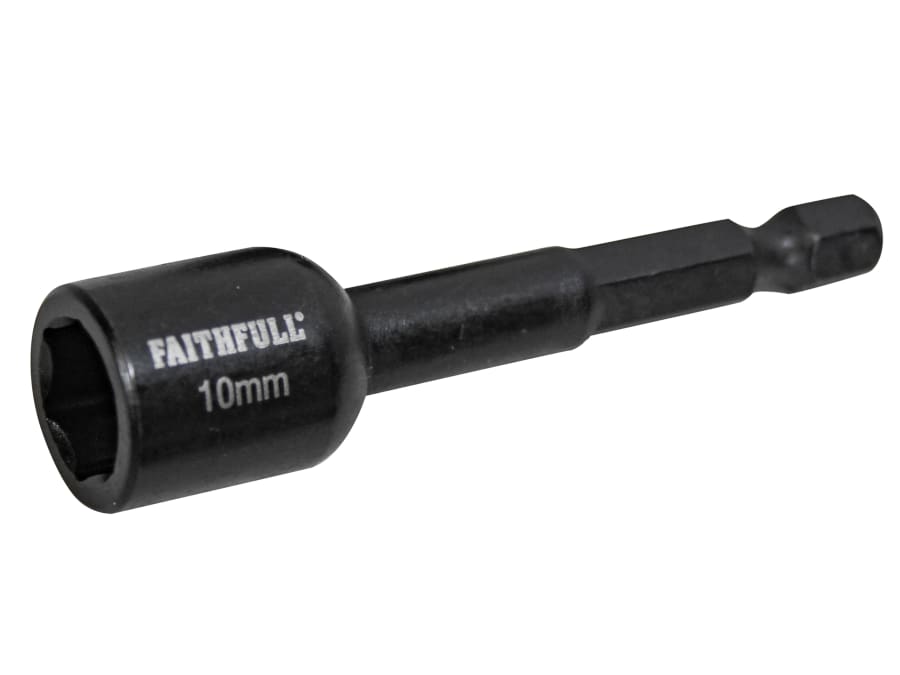 Faithfull FAISBMNUT10I 10mm Magnetic Impact Nut Driver