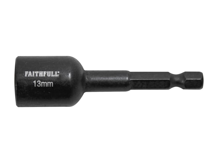 Faithfull FAISBMNUT13I 13mm Magnetic Impact Nut Driver