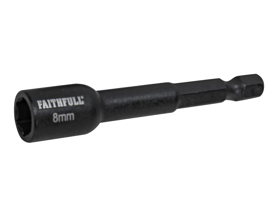 Faithfull FAISBMNUT8I 8mm Magnetic Impact Nut Driver