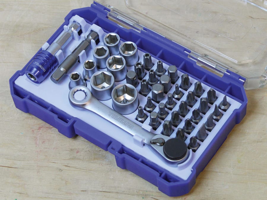 Faithfull FAISBSET42 42 Piece Screwdriver Bit & Socket Set